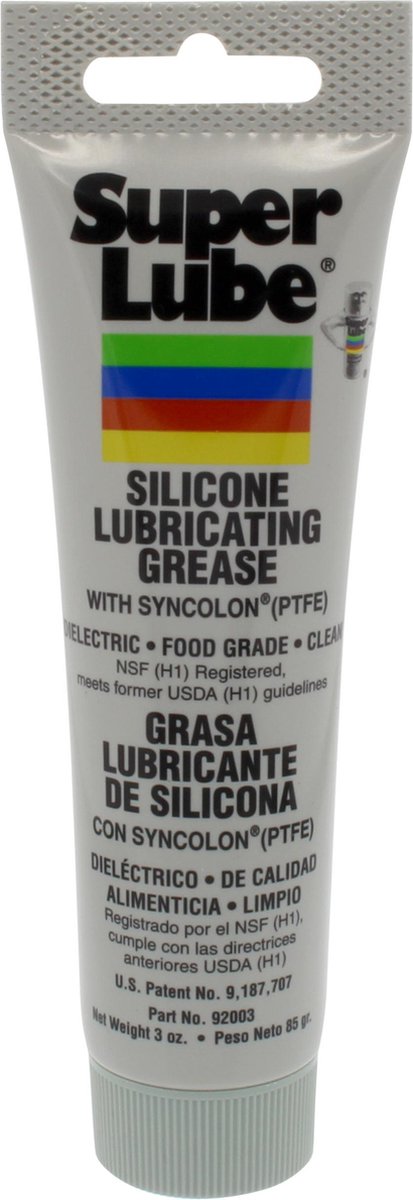 Super lube siliconen vet met ptfe - 85 gram tube