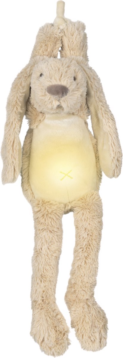 Luce notturna Happy Horse Rabbit Richie con suoni rilassanti 34 cm - beige - regalo per bambini
