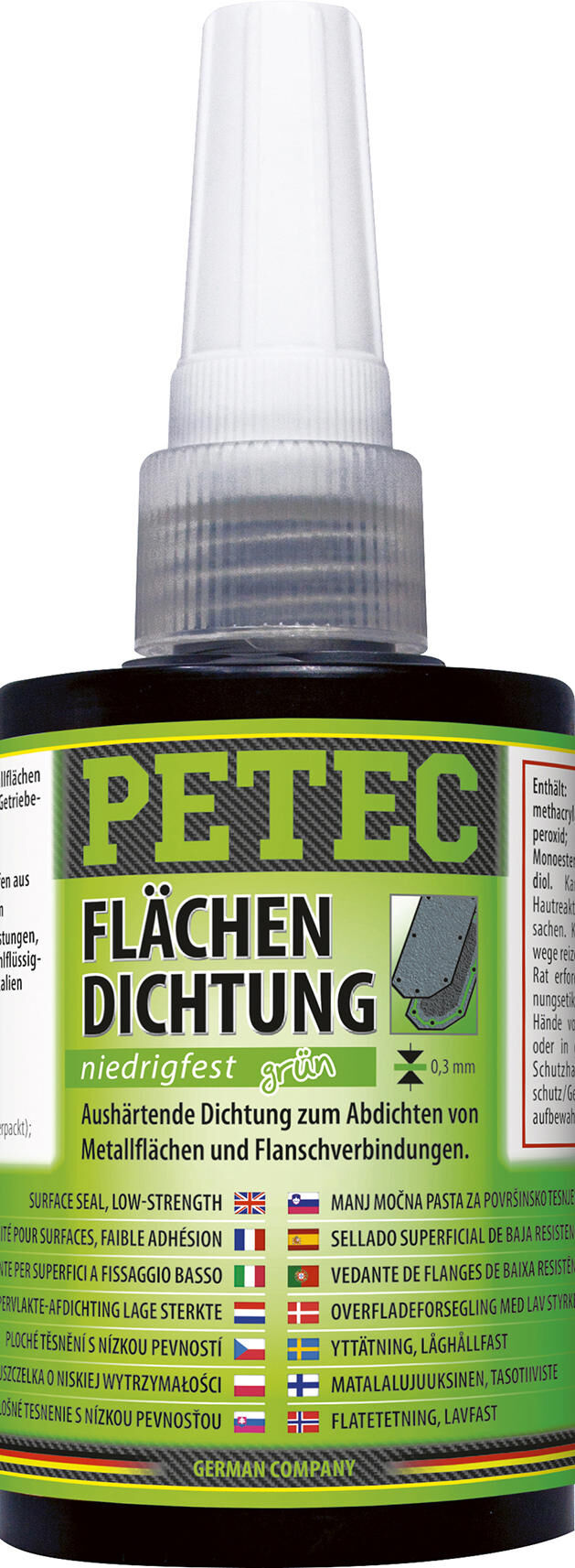 Seal di superficie PETEC 75 ml di verde