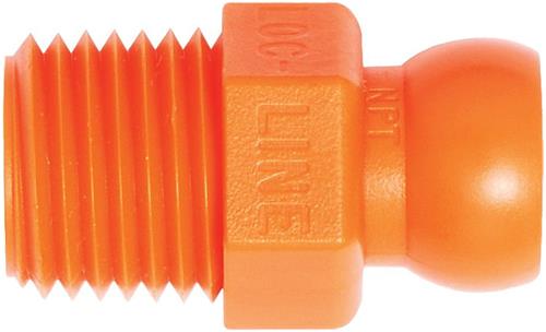 Loc-line 1 4 pezzo di connessione 1 4 npt (4 pezzi)