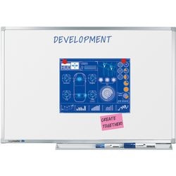 Pizarra blanca prof proline legamaster 7-100085 acero esmaltado 155x300cm blanca