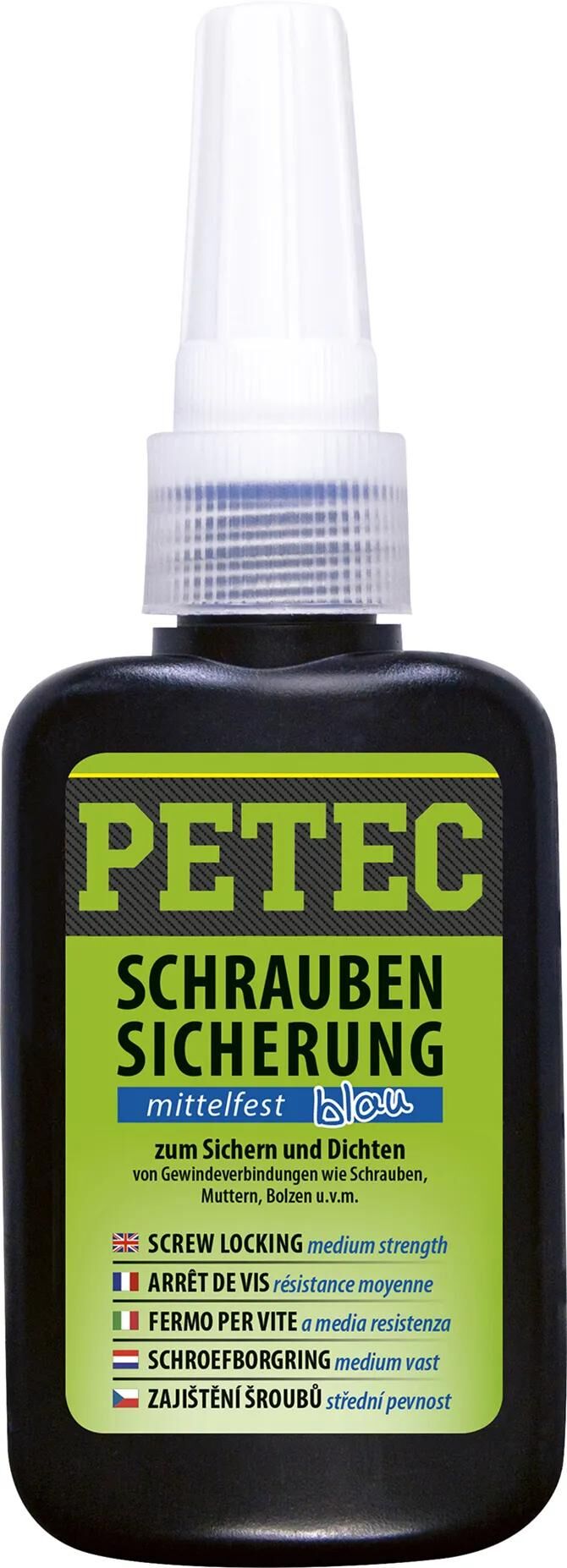 Conservazione della vite petec 50g di media resistenza blu