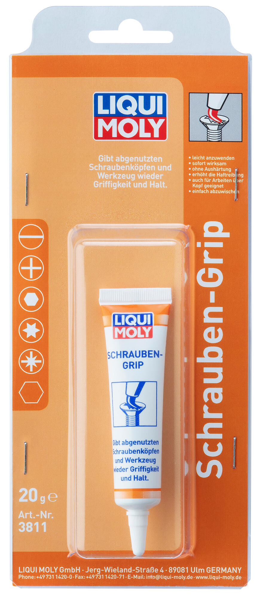 Liqui MOLY VITS-GRIP Tubo 20 ml