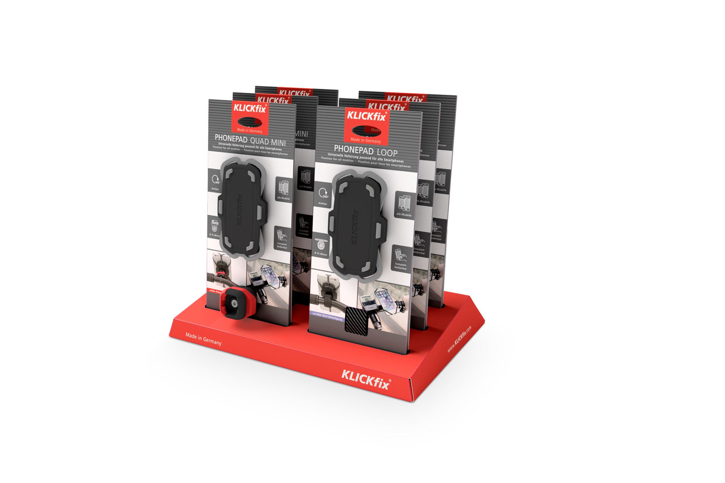 Display contador Klickfix para teclado sin contenido