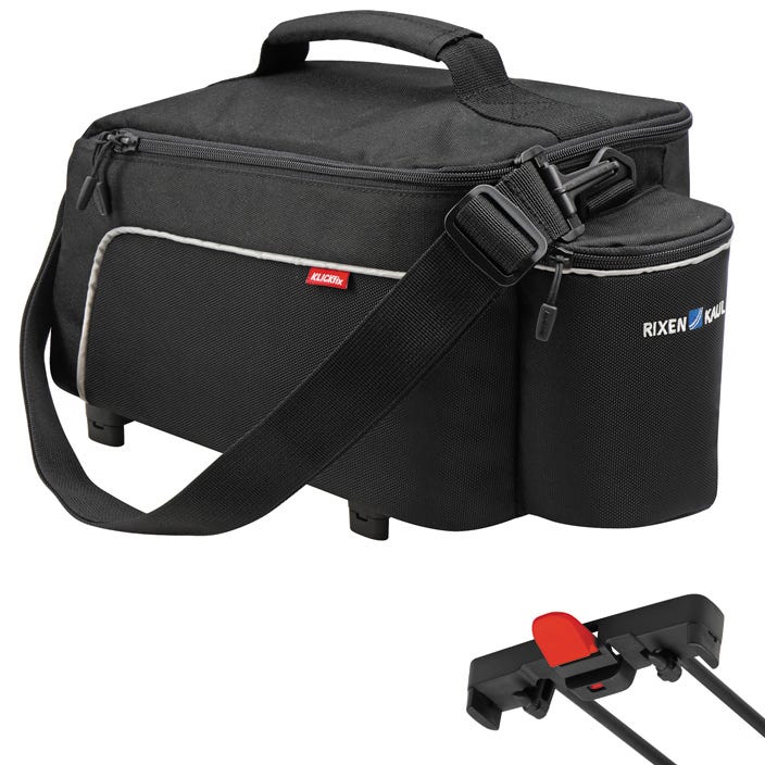 Borsa posteriore Klickfix rackpack light nera racktime - 414229