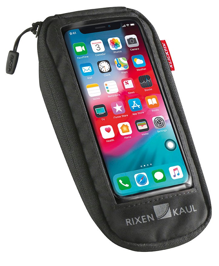 Klickfix telefoonhoes phonebag comfort zwart medium