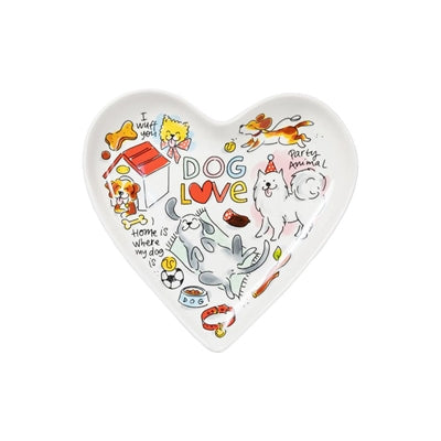 Rubia Amsterdam Bord Hart Dog Love