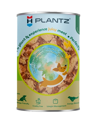 Pezzi di pollo carnoso Henart Plantz in gelatina