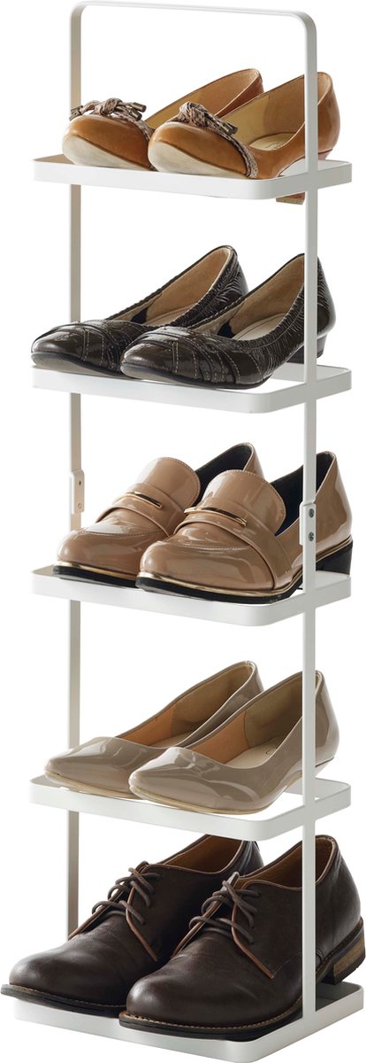 Zapatero Yamazaki - pequeño - torre - blanco