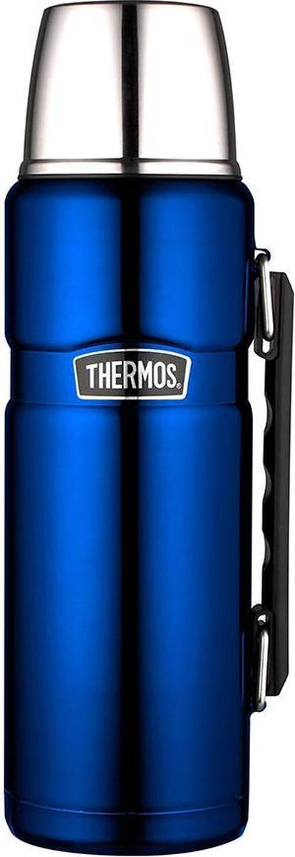 Botella termo king - 1,2 litros - azul metalizado