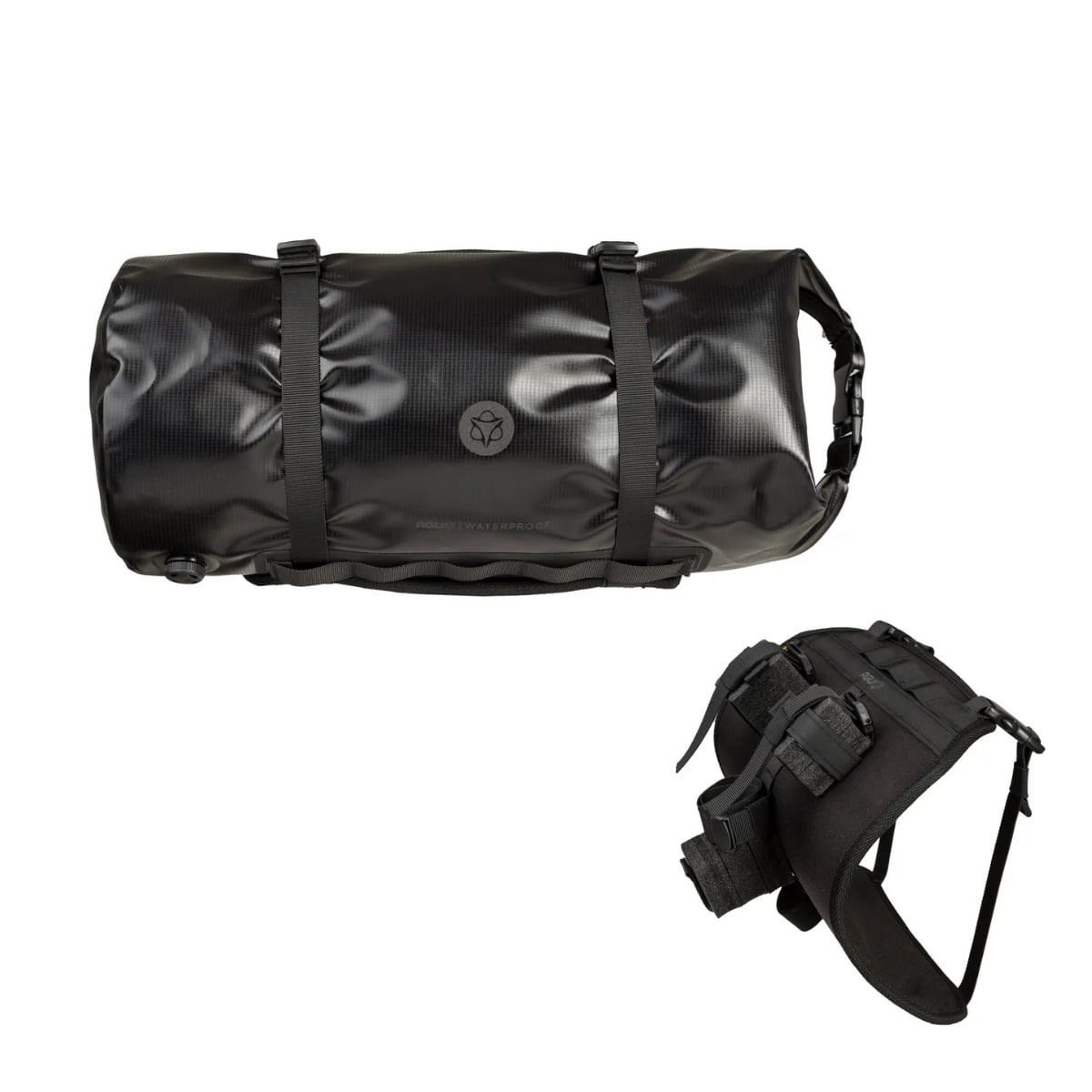 Bolsa de manillar Agu venture extreme impermeable negro