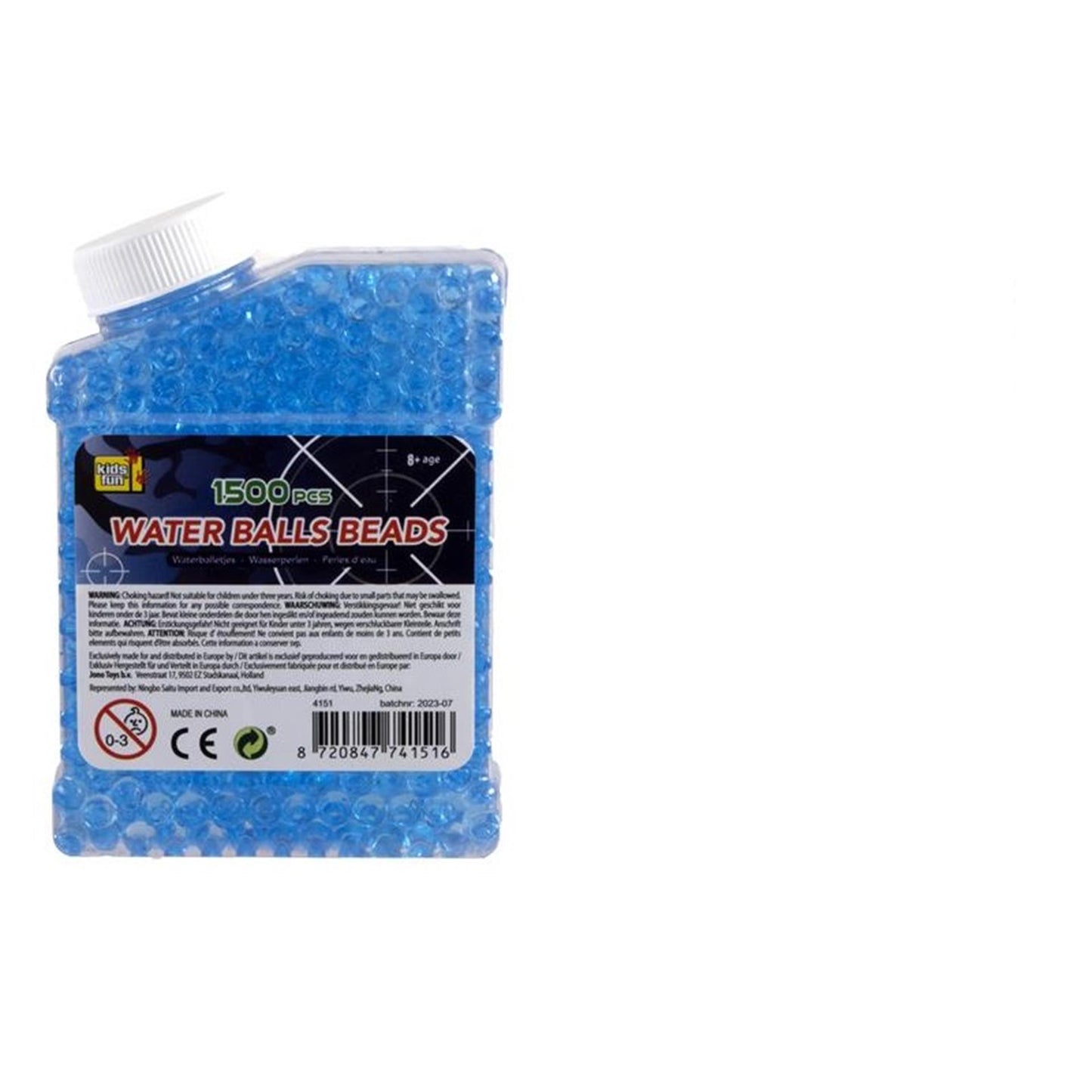 Recambio pistola bala agua 1500 piezas