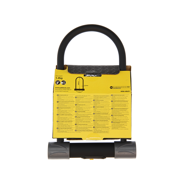 Yale 1062460 - lucchetto ad arco con chiave high sec alta sicurezza | 4 pezzi