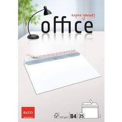 Buste elco office b4 25 pezzi bianco 120 g mq