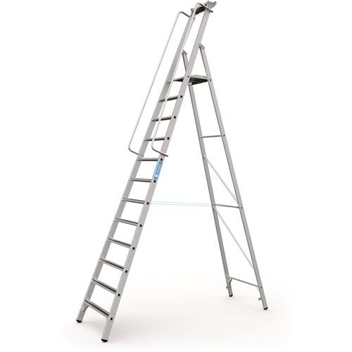 Zarges plataforma escaleras + pasamano meistertritt s 12tr