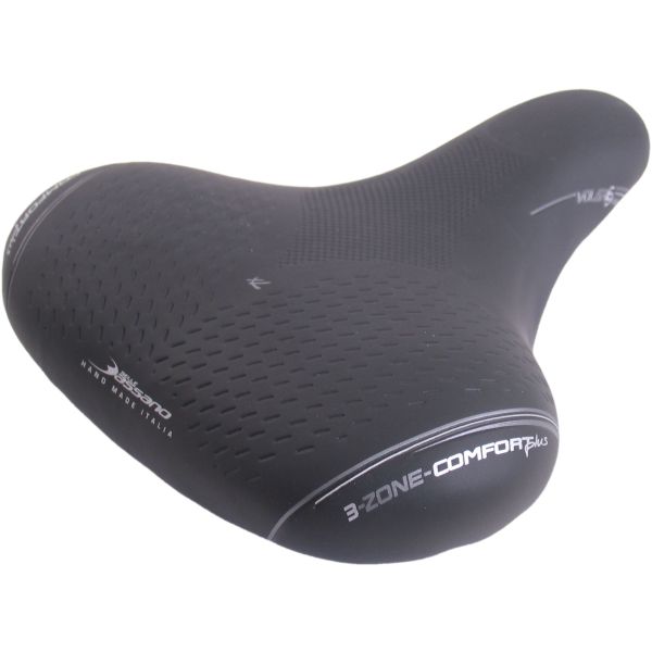Saddle Selle Bassano Vlare XL 3-Zone Sport Tour Negro