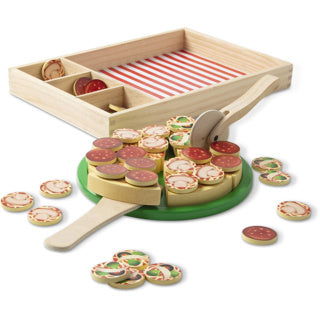 Melissa Doug Doug Wooden Pizza Party