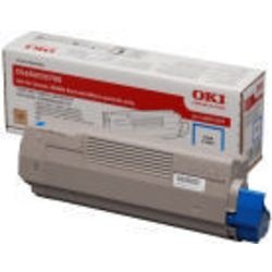 Cartuccia toner oki 43872307 ciano 2.000 pagine