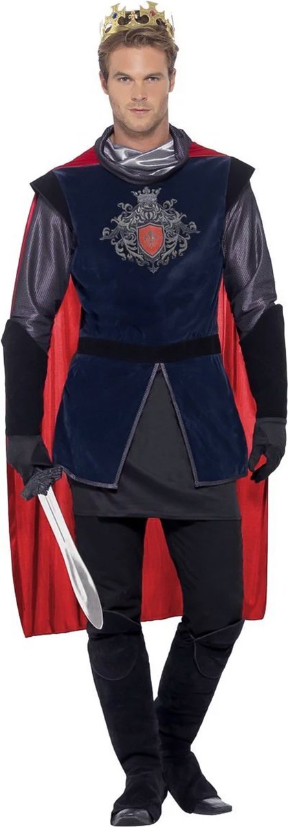 Vegaoo traje de rey medieval para hombre - disfraz - grande
