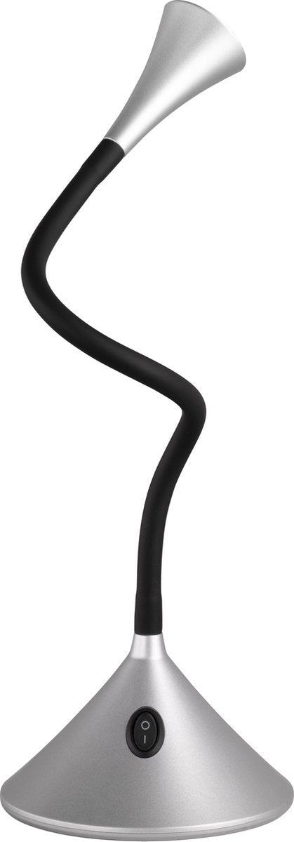 Rl live your light reality viper - table lamp desk lamp - silver - incl. 1x smd 3w - flexible - suitable for wall mounting