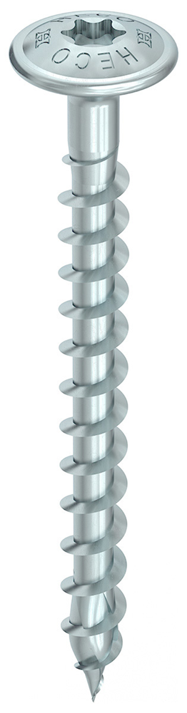 Heco-topix-plus 4.0 x 30, tornillo de pared trasera, t-20, vvd, vz; 500 piezas - hc61968