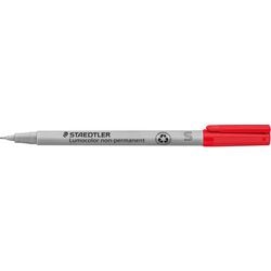 Rotulador no permanente staedtler lumocolor rojo
