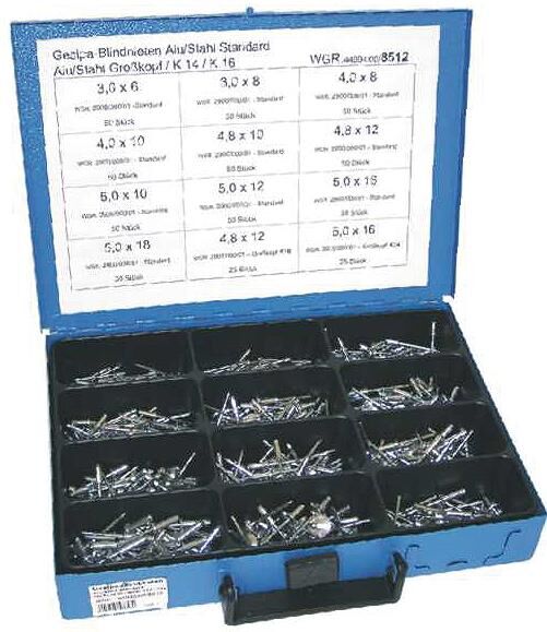 Gesipa ordina. Bliend Rivets Alu Steel