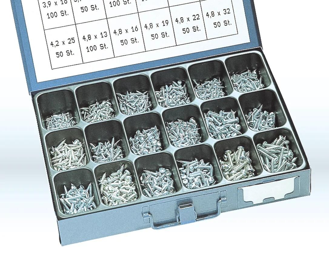 Dresselhaus sort. Tornillos de titping Din 7981 galvanizado