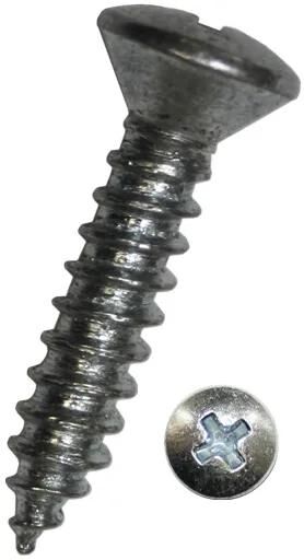 Dresselhaus plaatschroef 6080 tapping screws 4.2x13mm cross slot galv.