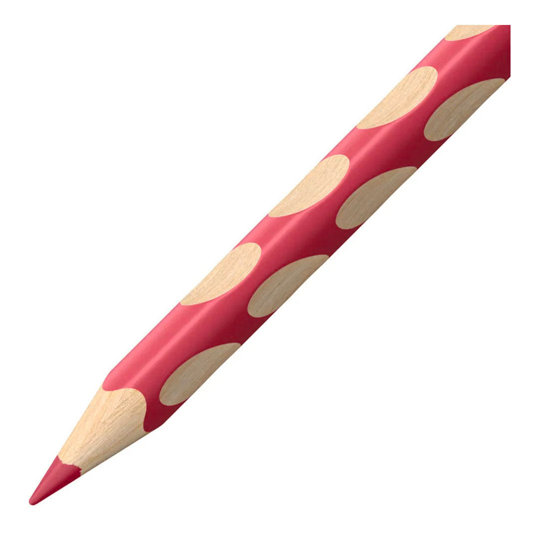 Matita colorata per destrimani Stabilo easycolors - rosso carminio intenso