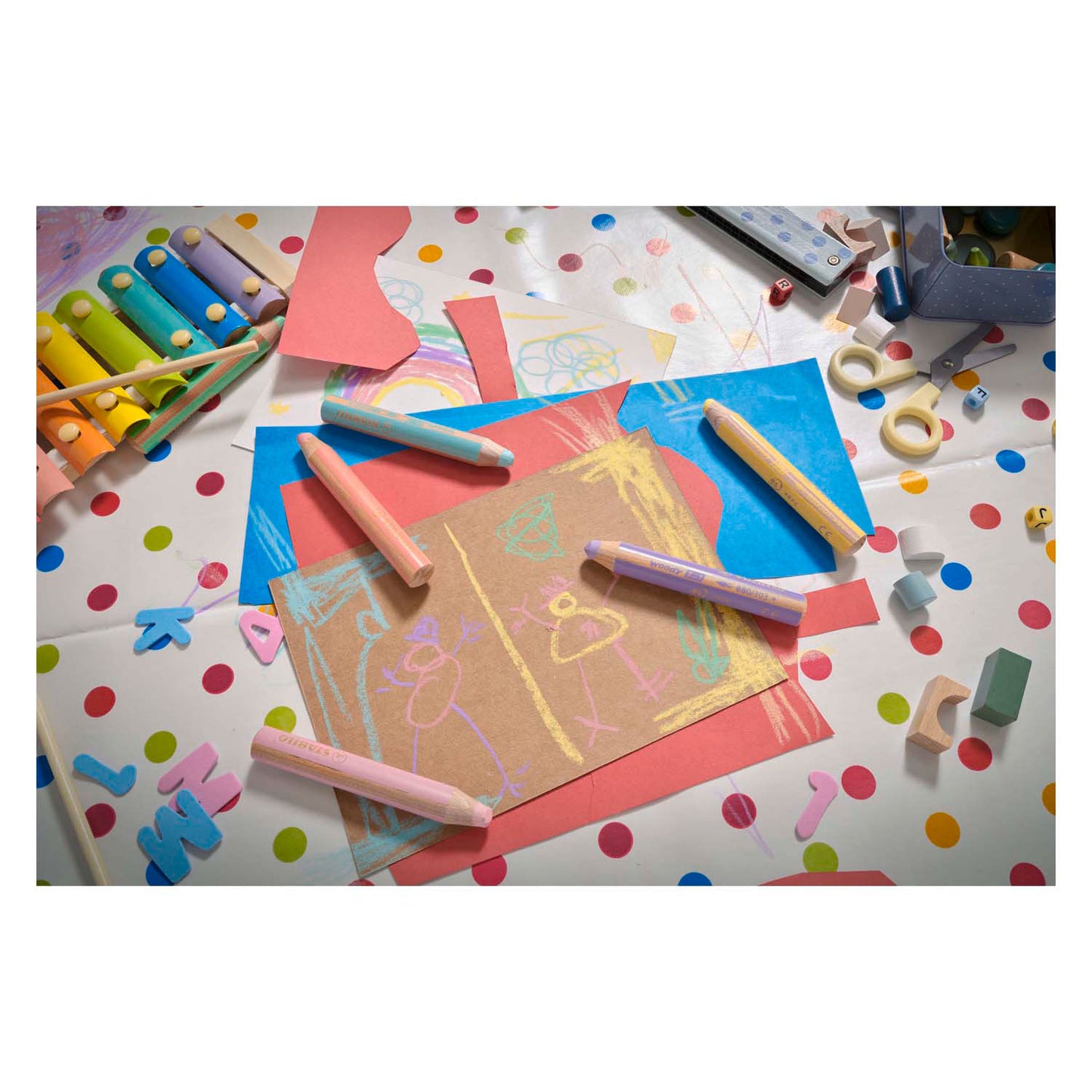 Stabilito Woody 3in1 - Red pastello