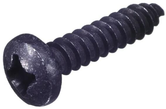Dresselhaus plaatschroef 6040 051 pan head screw form c-h dresselh. 2.9x13 black