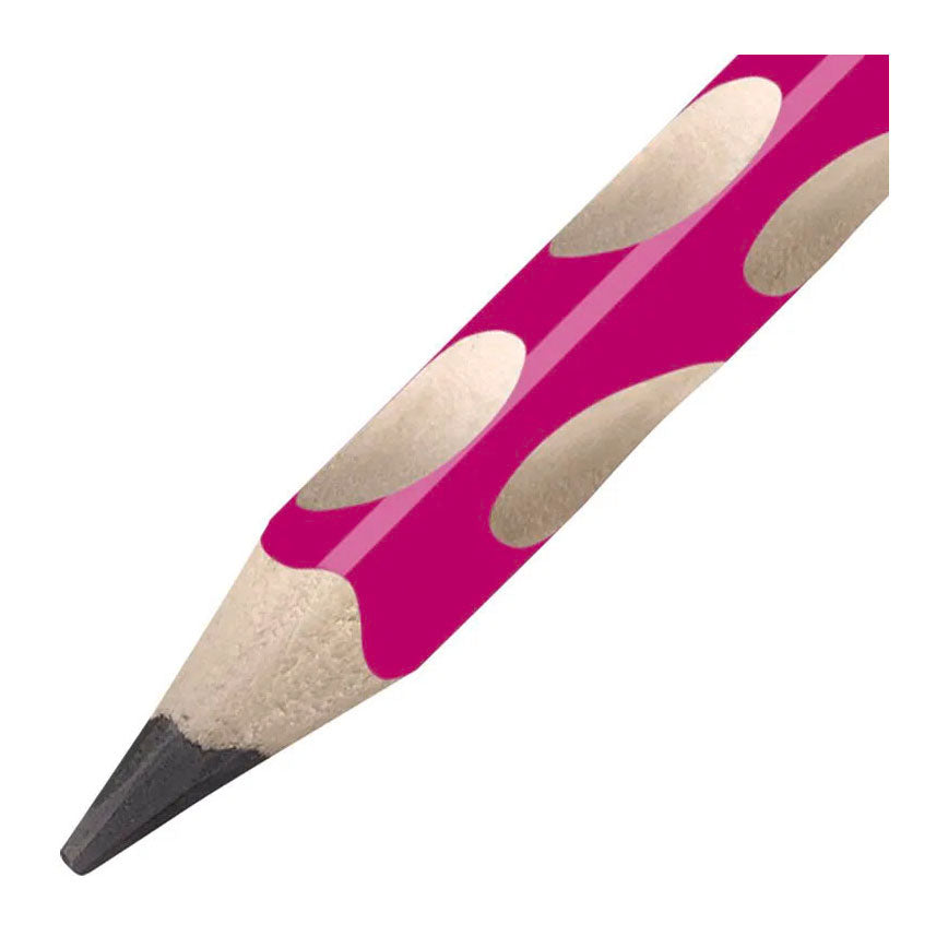 Matita in grafite per destrimani Stabilo easygraph hb - rosa