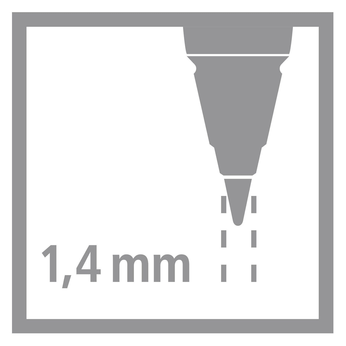 Stabilo easyergo 1.4 navullingen hb - 6st.