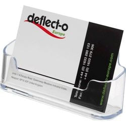 Tarjetero deflecto de70101 transparente