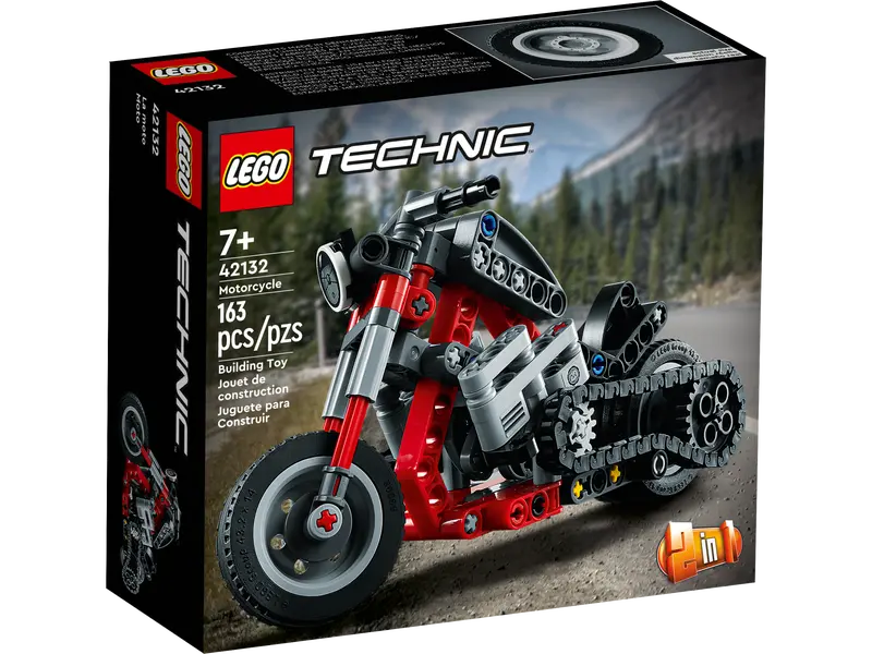 Hoppe Lego Technic 42132 Motore giocattolo 2in1