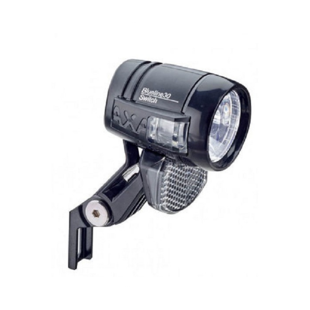 Faro Axa Blueline-30 Dinamo De Buje Automático