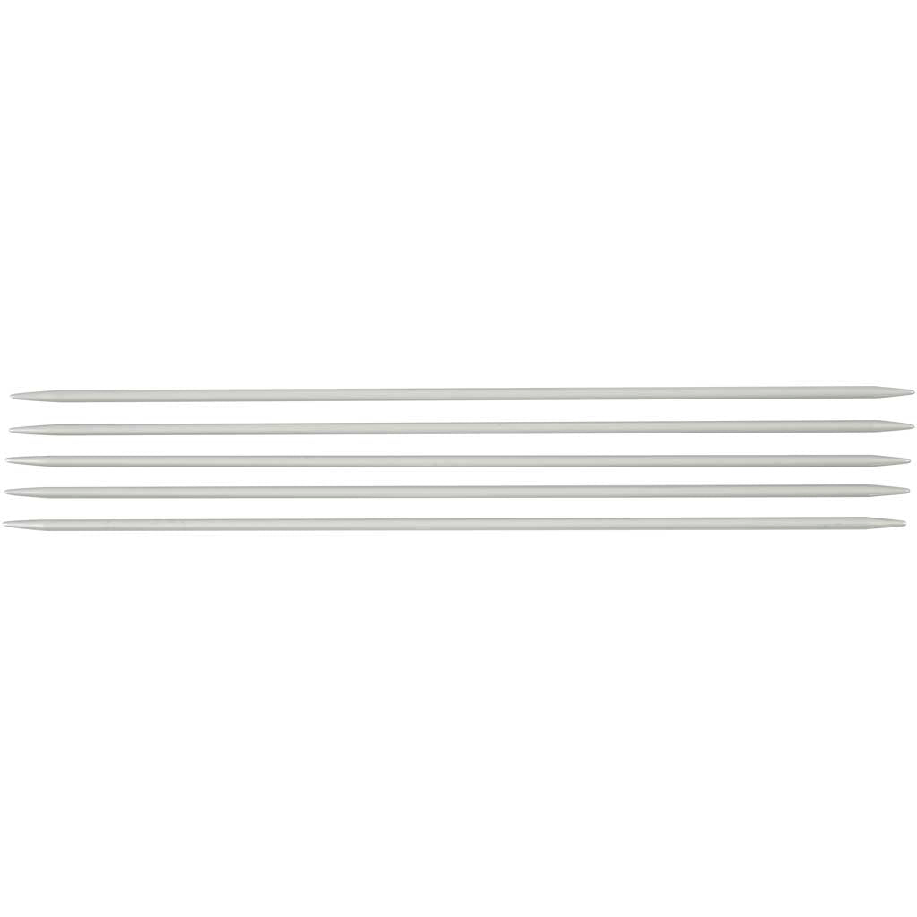 Ferri da maglia per calze Creative Company, L: 20 cm, misura 3 mm, 1 set