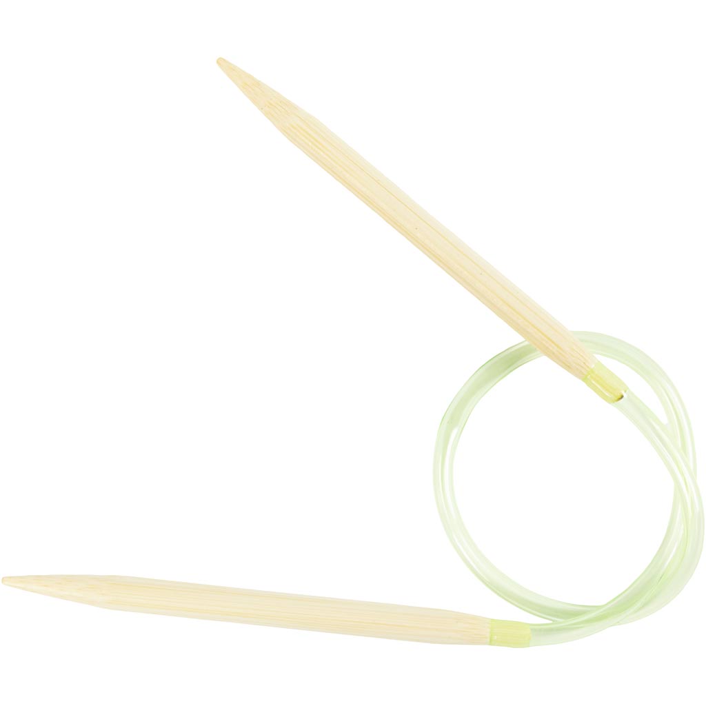 Ferri da maglia rotondi Creative Company, l: 40 cm, misura 6,5 mm, 1 pezzo