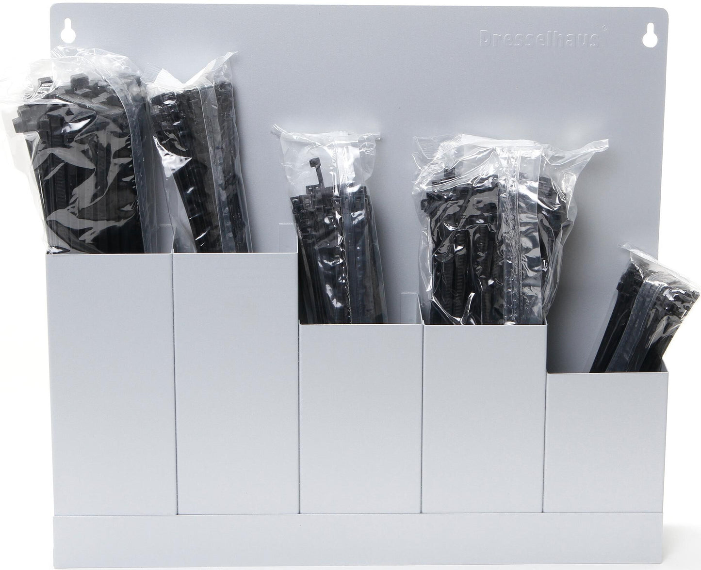 Dresselhaus cavo cavo scaffale muro nero a 5 vie, commerciale V