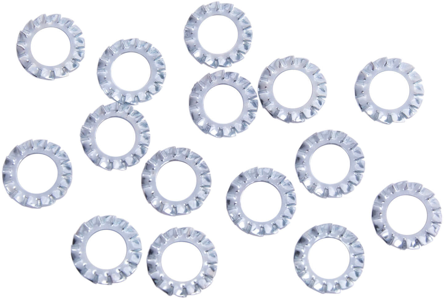 Los discos de ventilador Dresselhaus forman un DIN 6798, d = 8 mm, 15 pcs.