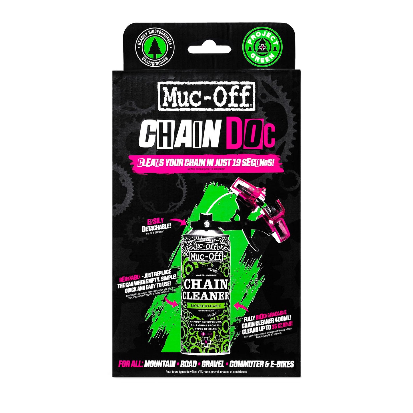 Muc-off chain doc inclusief chain cleaner