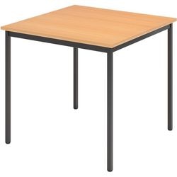 Bach conference table hammerer 80x80x72cm beech