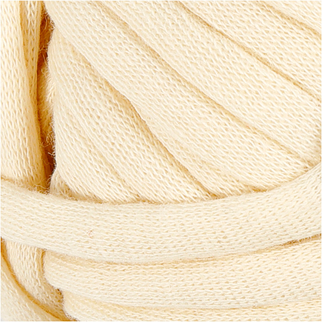 Hilo textil Creativ company, l: 45 m, blanquecino, 100 gr 1 ovillo