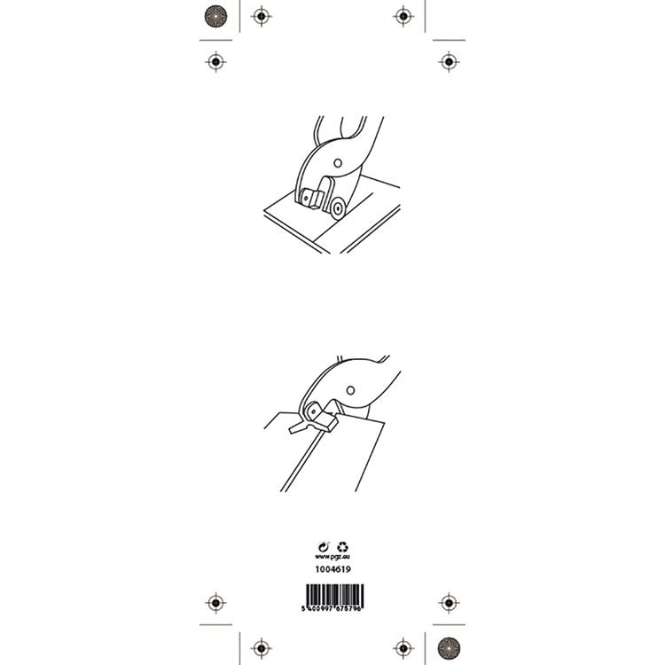 Mack 1004619 - alicates para cortar azulejos 210mm | 3 piezas