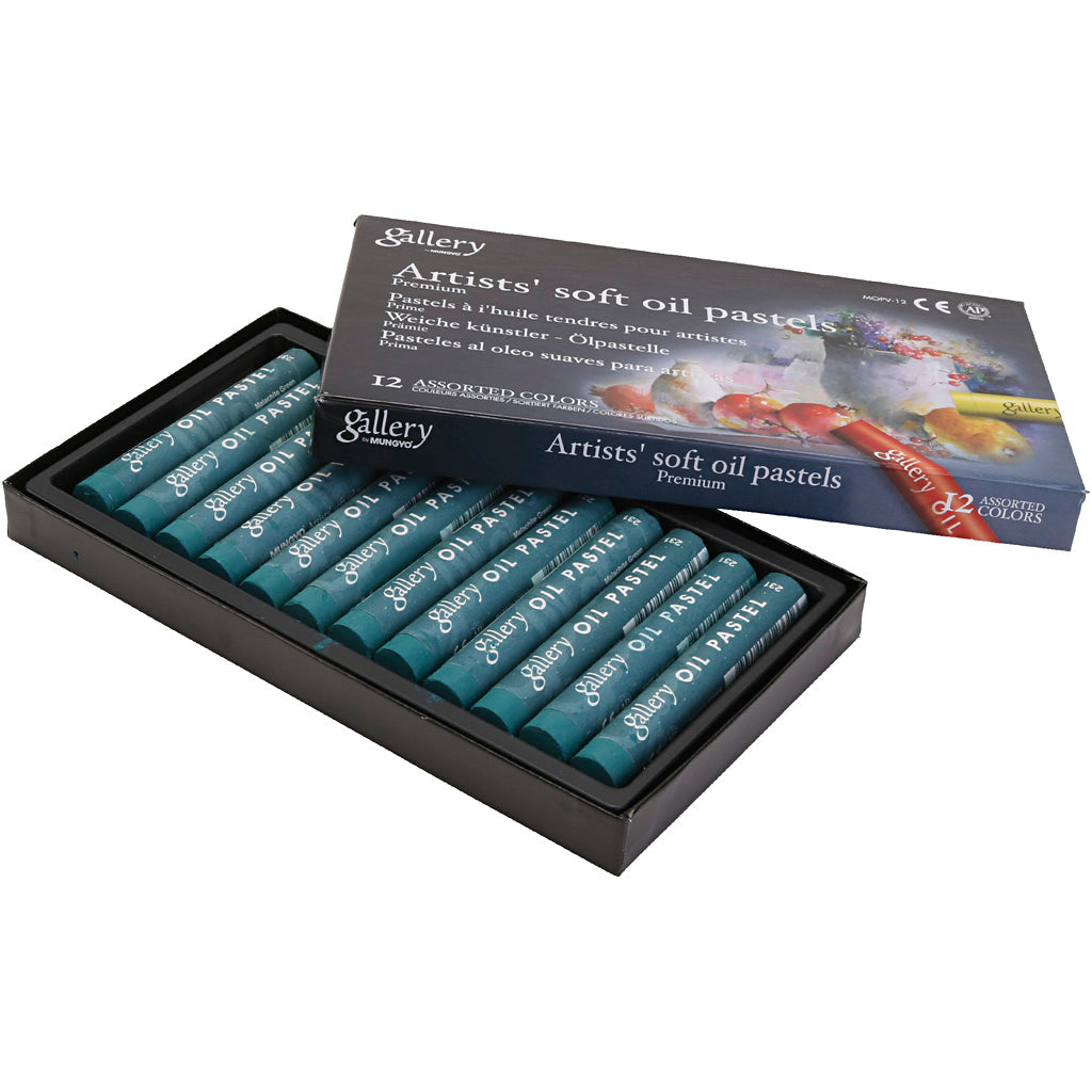 Galleria Caschi d'olio, L: 7 cm, d 11 mm, spessore 11 mm, verde malachite (180), 12 pezzi 1 scatola