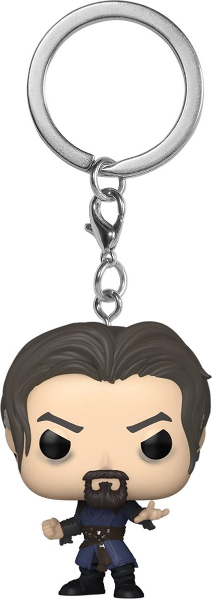 ¡Funko pop de bolsillo! llavero: doctor extraño en el multiverso de la locura - siniestro extraño