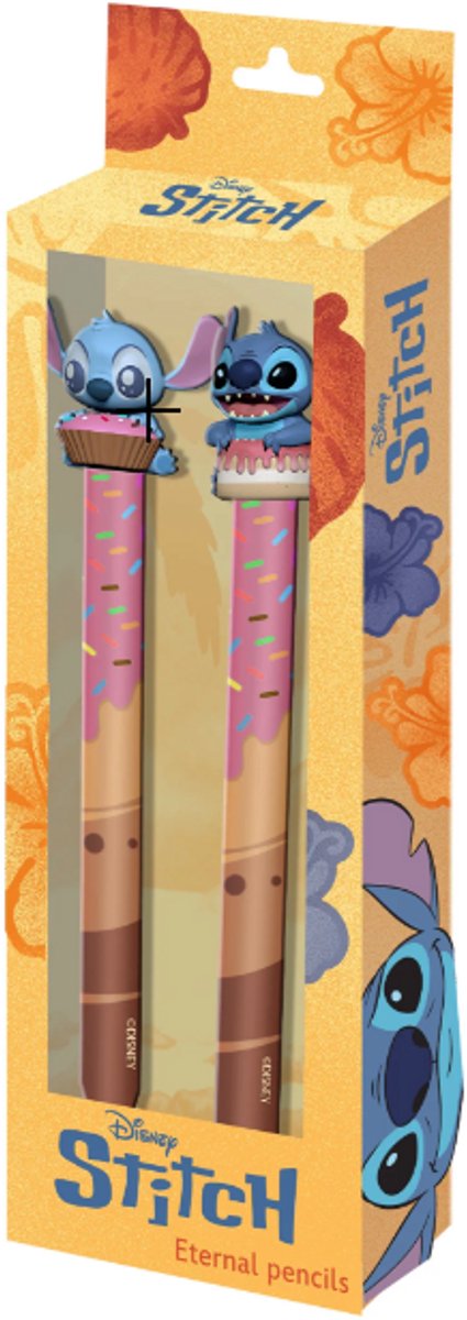 Charactermania - Disney - Lilo e Stitch - da 2 penne gel cancellabili