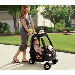 Little Tikes Little Tikes Cozy Coupé Taxi Walking Car Black