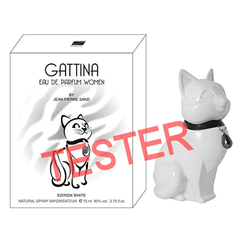 Jean-Pierre Tester de arena Jean-Pierre Sand Eau de Parfum Gattina White para mujeres 75 ml de probador